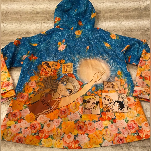 NWT💕VERY RARE GUCCI LA Dodger Chikae
Floral Manga Anime Windbreaker Jacket - Picture 10 of 16